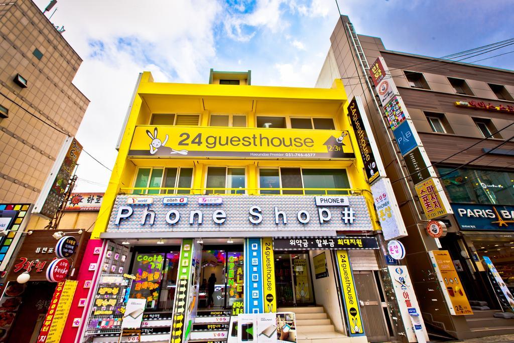 24 Guesthouse Haeundae Premier Busan Bagian luar foto